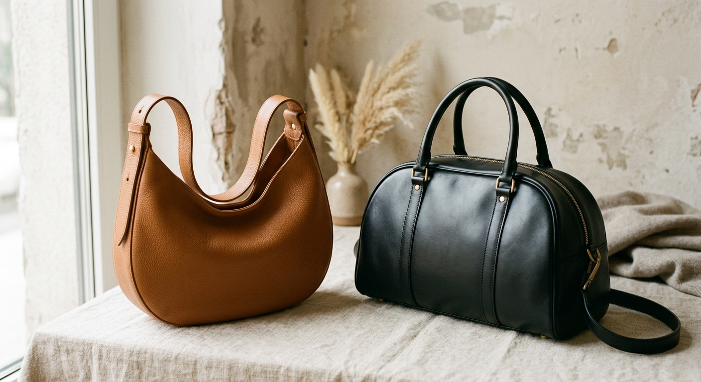 KI-generiertes Bild: Croissant Bag, Bowling Bag & Co.: Die Nostalgie-Silhouetten erobern den Resale-Markt
