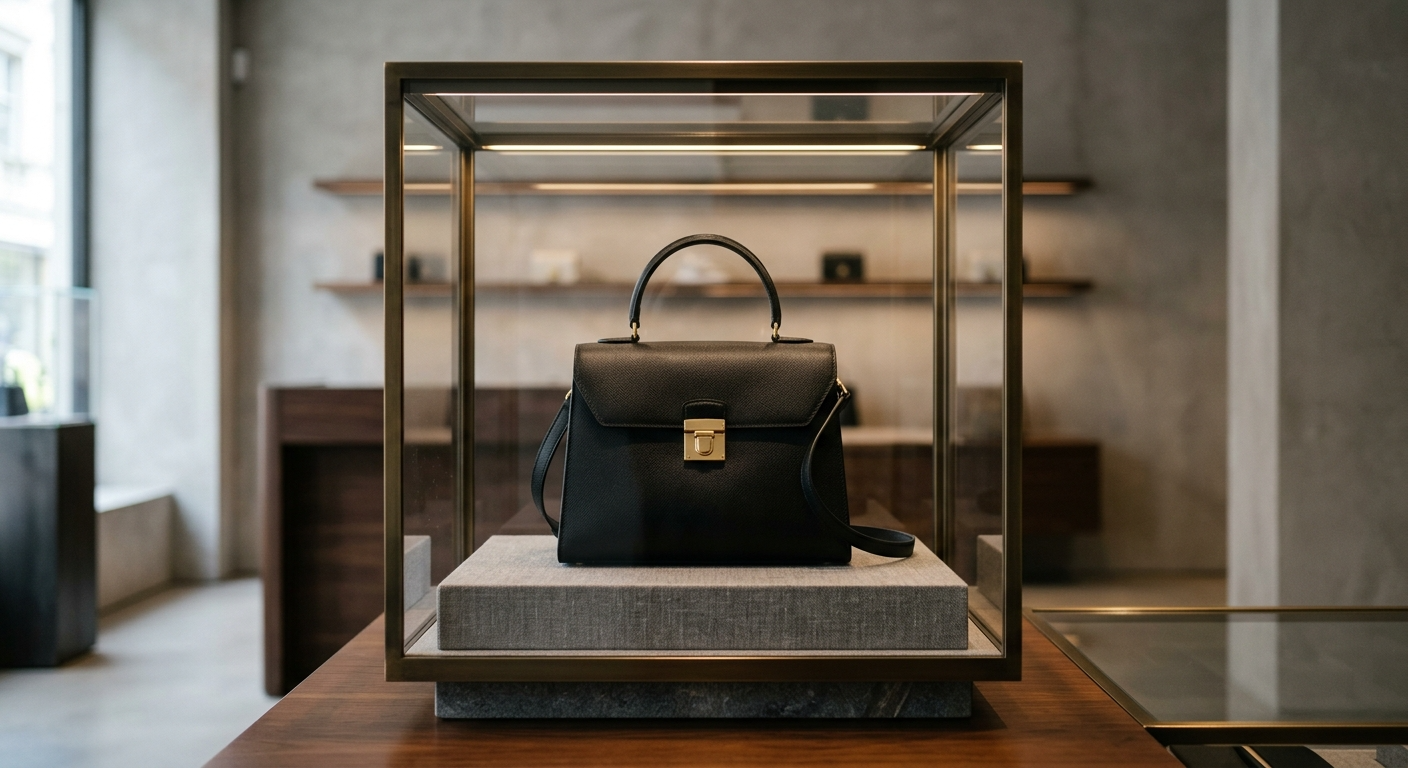 KI-generiertes Bild: Luxustasche versichern: Was Pre-owned-Käufer:innen wissen sollten