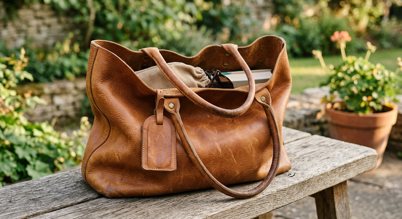 KI-generiertes Bild: Der 'Worn-in'-Look: Warum Patina 2026 zum Statussymbol wird